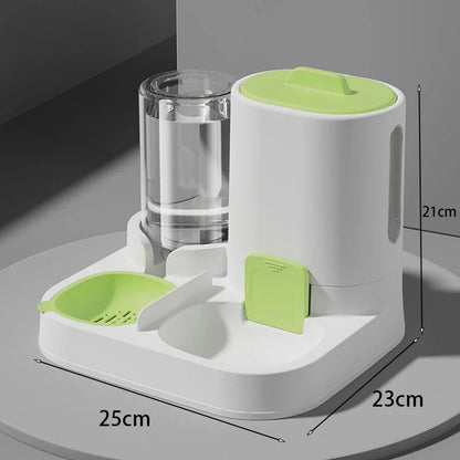 Halvo Automatic Pet Feeder & Water Dispenser for cats and dogs with continuous food and water supply