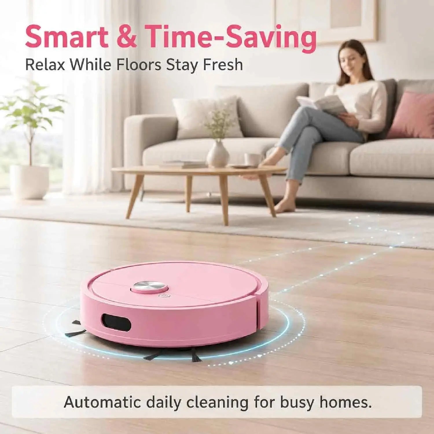 Halvo 3 in 1 Sweeping Robot Vacuum Cleaner Mopping for automatic dry and wet floor cleaning with pet hair removal