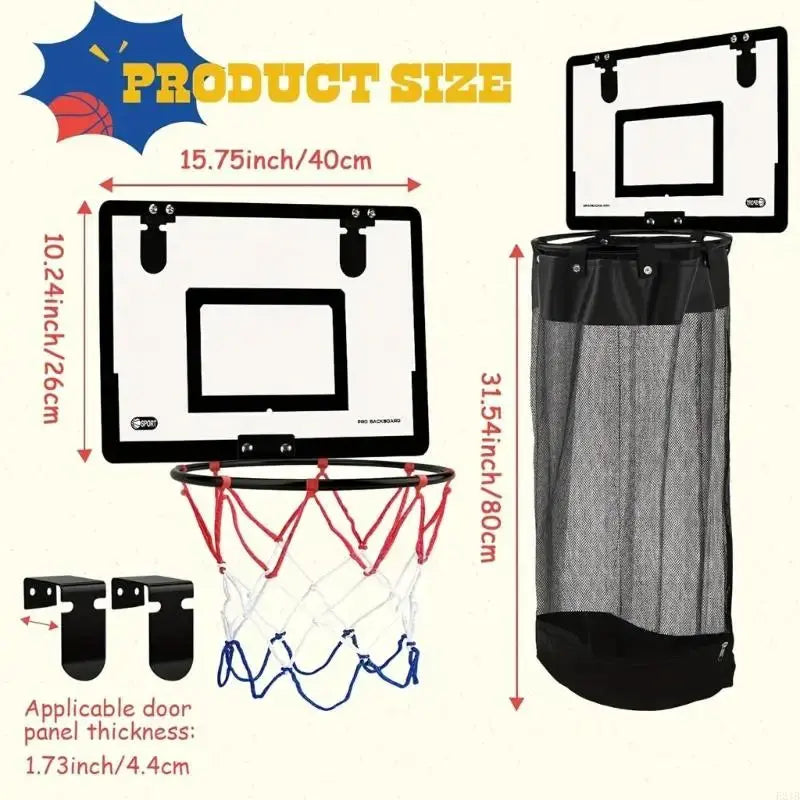 Halvo Basketball Laundry Basket with foldable design, zipper lid, and large capacity for clothes and toy storage