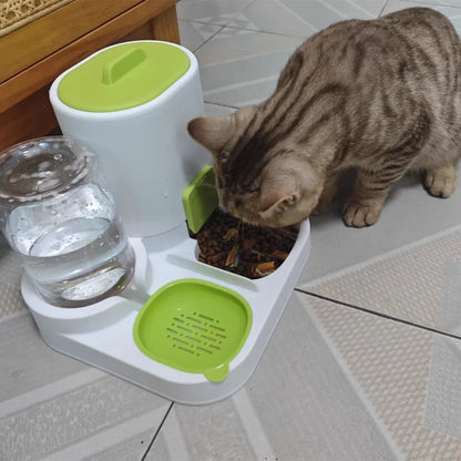 Halvo Automatic Pet Feeder & Water Dispenser for cats and dogs with continuous food and water supply