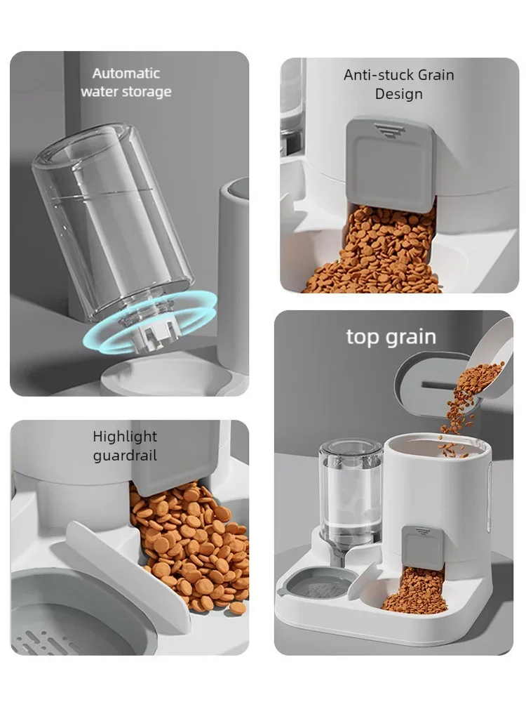 Halvo Automatic Pet Feeder & Water Dispenser for cats and dogs with continuous food and water supply