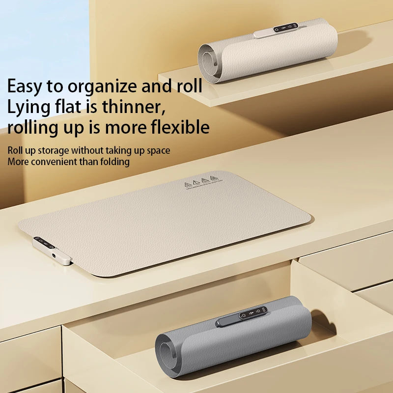 Halvo Portable Smart Food Fast Heating Mat for keeping food warm with fast and even heating